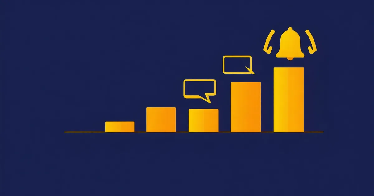 Conceptual illustration of reducing inbound customer service calls through proactive ETA notifications